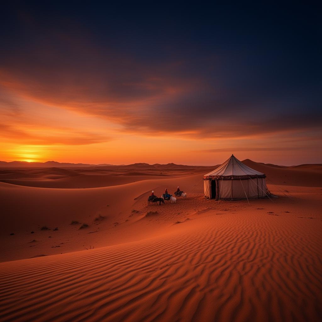 Three nights in the Sahara